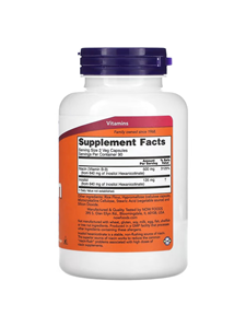 NOW Foods, Flush-Free Niacin, 250 mg, 180 Veg Capsules