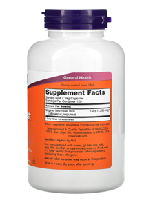 NOW Foods, Red Yeast Rice, 600 mg, 240 Veg Capsules