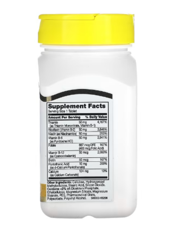 21st Century, B-50 Complex, Prolonged Release, 60 Tablets