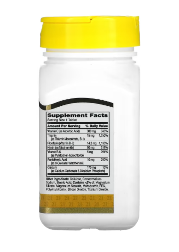 21st Century, B-Complex Plus Vitamin C, 100 Tablets