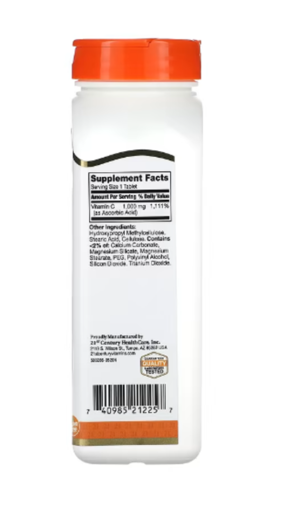 21st Century, C-1000, Prolonged Release, 110 Tablets