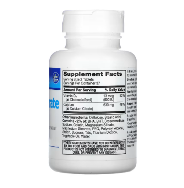 21st Century, Calcium Citrate + D3 Maximum, 75 Tablets