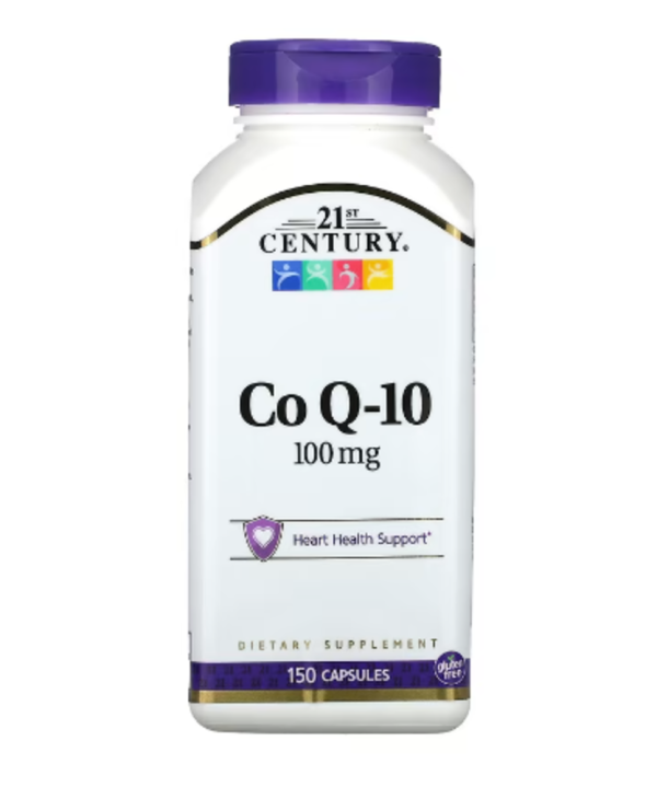 21st Century, CoQ10, 100 mg, 150 Capsules
