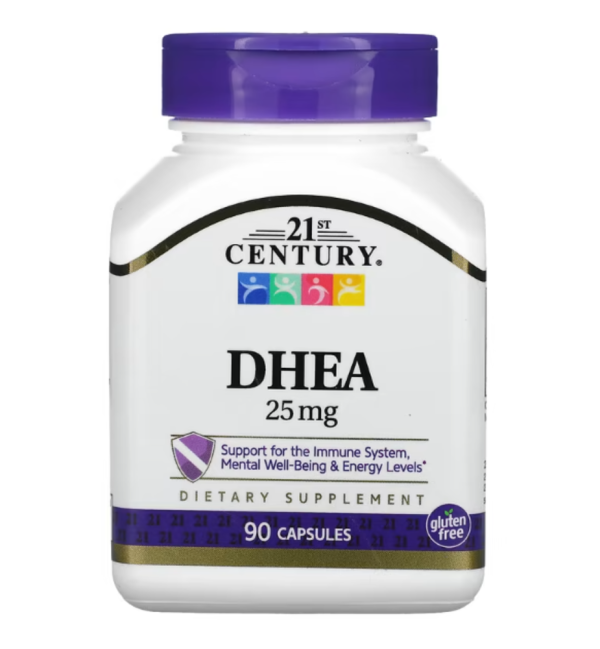 21st Century, DHEA, 25 mg, 90 Capsules