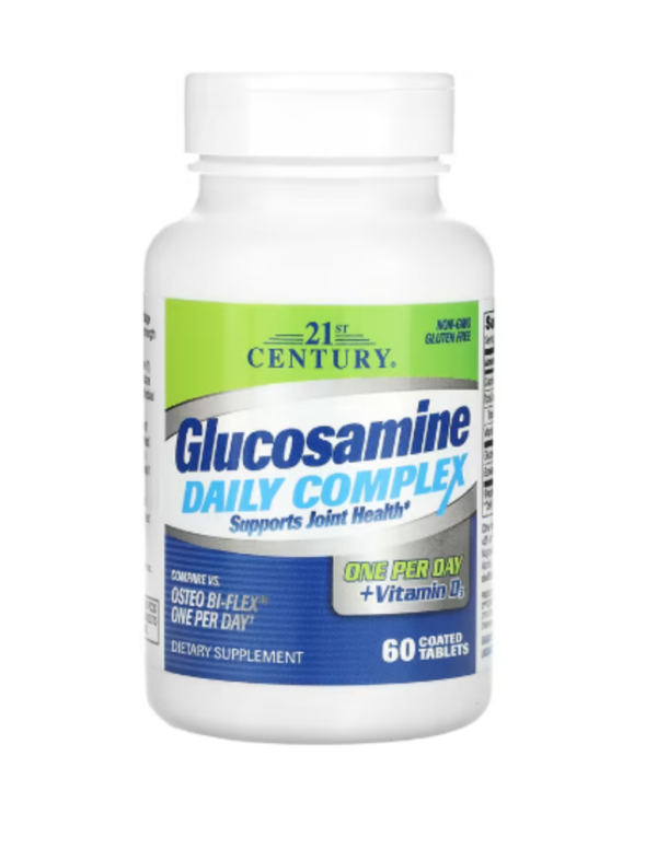 21st Century, Glucosamine Daily Complex, 60 Coated Tablets