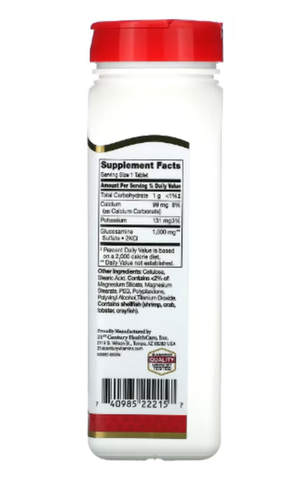 21st Century, Glucosamine Relief, 1,000 mg, 120 Tablets