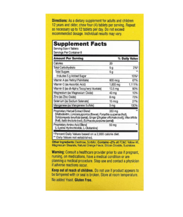 21st Century, ImmuBlast, Vitamin C, Citrus, 32 Chewable Tablets