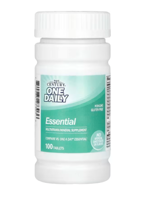 21st Century, One Daily, Essential, 100 Tablets