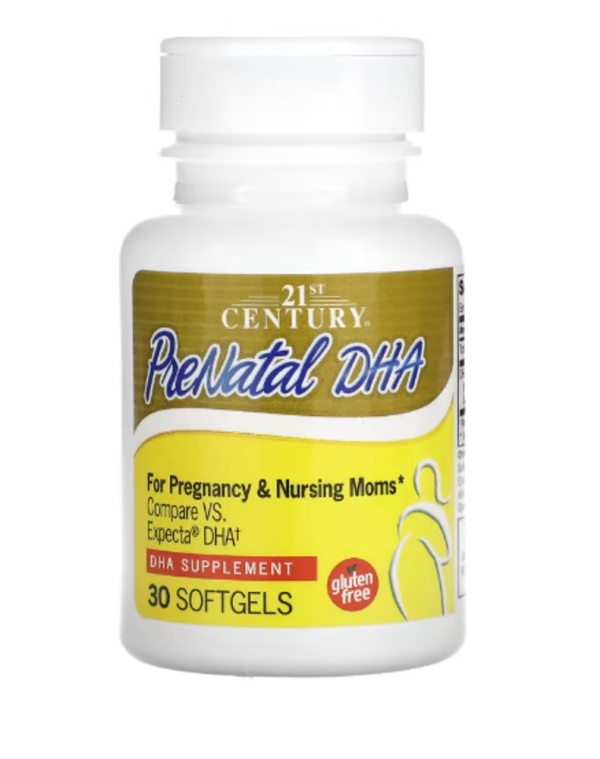 21st Century, PreNatal DHA, 30 Softgels