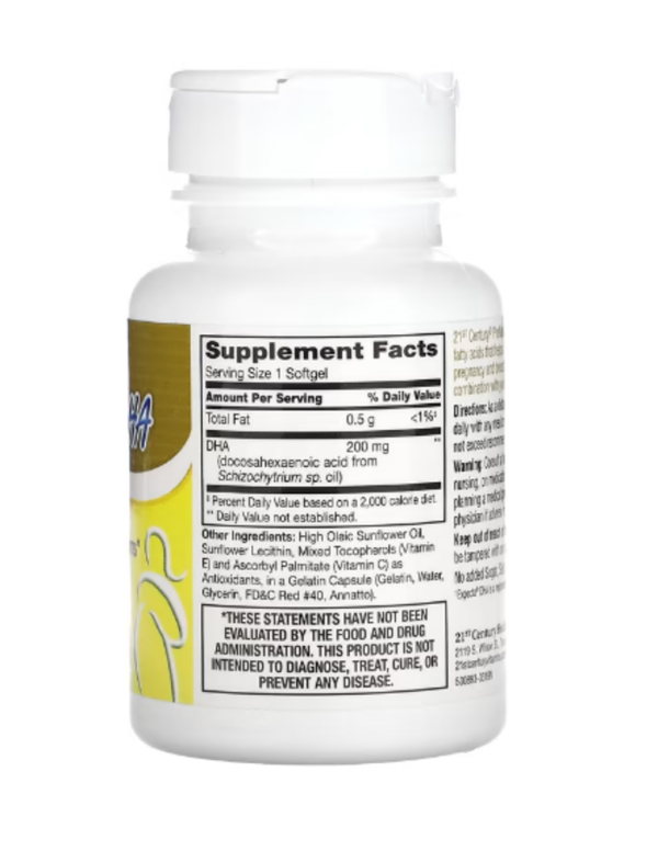 21st Century, PreNatal DHA, 30 Softgels