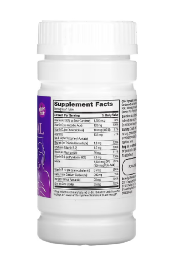 21st Century, PreNatal with Folic Acid, 60 Tablets