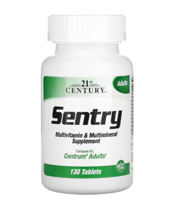 21st Century, Sentry, Adults Multivitamin & Multimineral Supplement, 130 Tablets