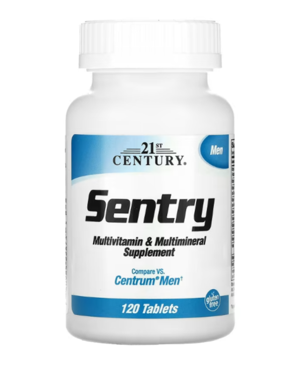 21st Century, Sentry Men, Multivitamin & Multimineral Supplement, 120 Tablets