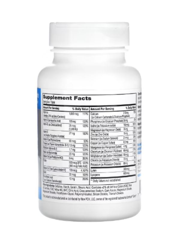 21st Century, Sentry Senior, Multivitamin & Multimineral Supplement, Men's 50+, 100 Tablets