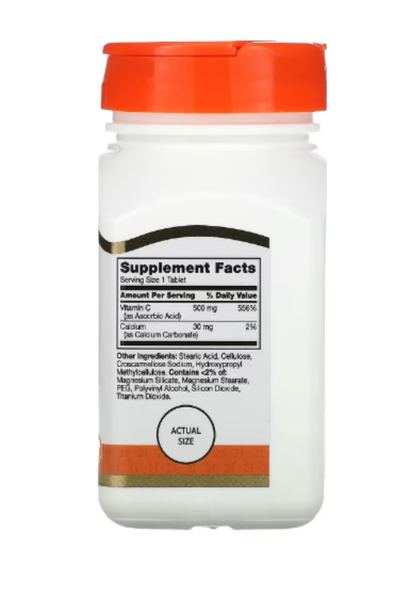 21st Century, Vitamin C, 500 mg, 110 Tablets