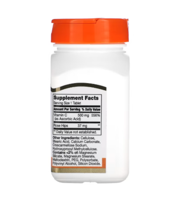 21st Century, Vitamin C with Rose Hips, 500 mg, 110 Tablets