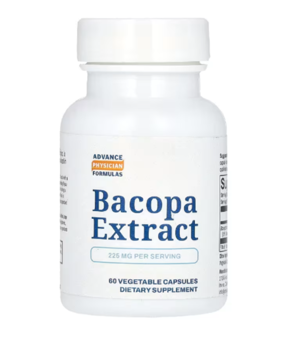 Advance Physician Formulas, Bacopa Extract, 225 mg, 60 Vegetable Capsules