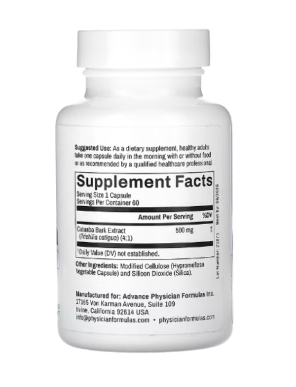 Advance Physician Formulas, Catuaba, 500 mg, 60 Capsules