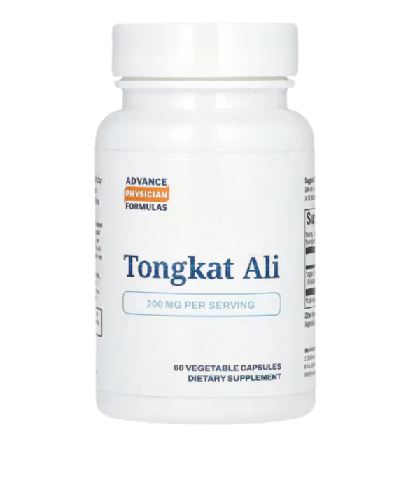 Advance Physician Formulas, Tongkat Ali, 200 mg, 60 Vegetable Capsules