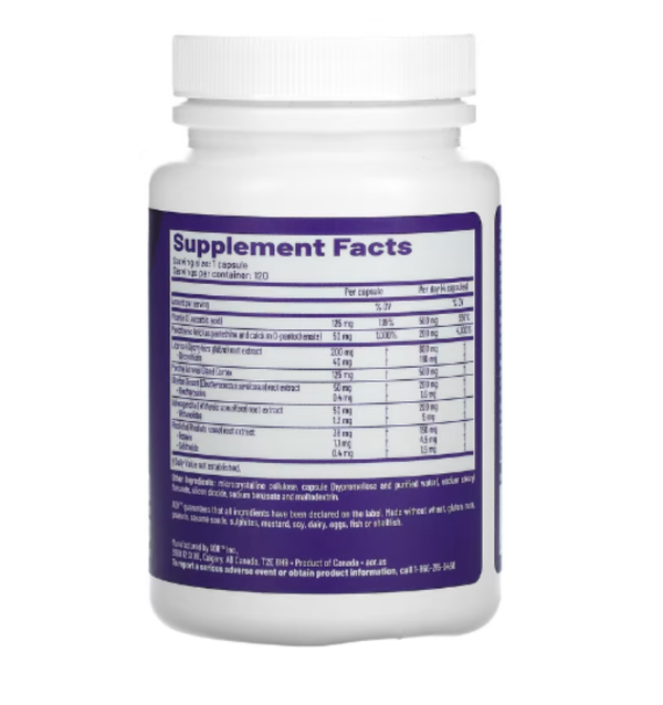 Advanced Orthomolecular Research AOR, Ortho Adapt, 120 Capsules
