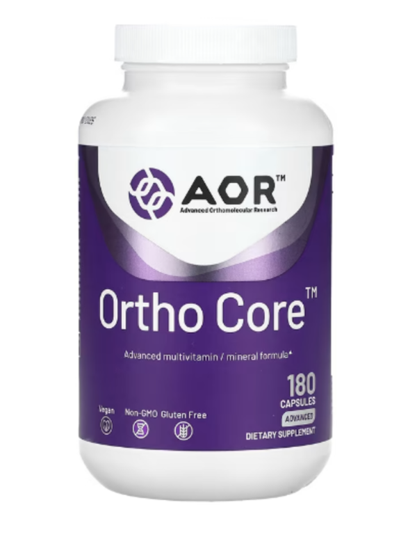 Advanced Orthomolecular Research AOR, Ortho Core, 180 Capsules