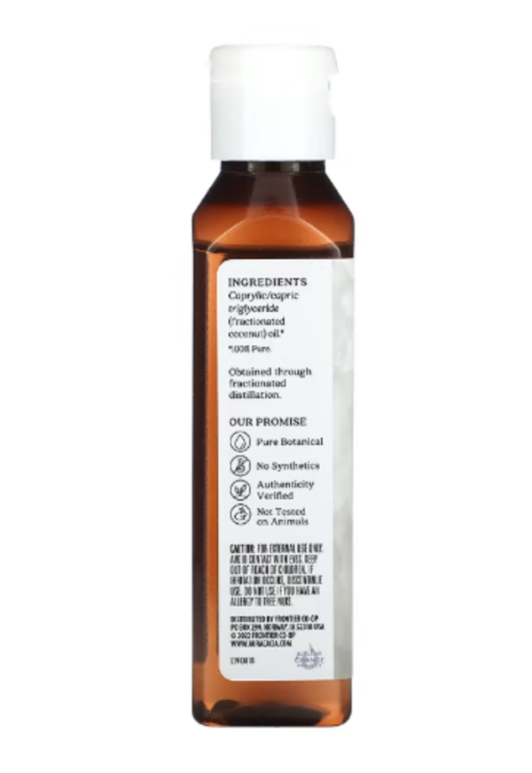 Aura Cacia, Fractionated Skin Care Oil, Coconut , 4 fl oz (118 ml)