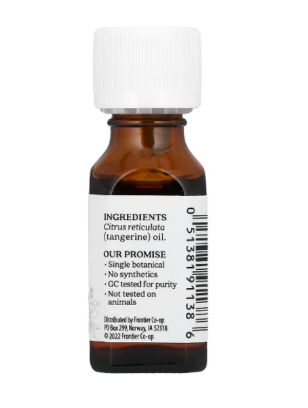 Aura Cacia, Pure Essential Oil, Tangerine, 0.5 fl oz (15 ml)