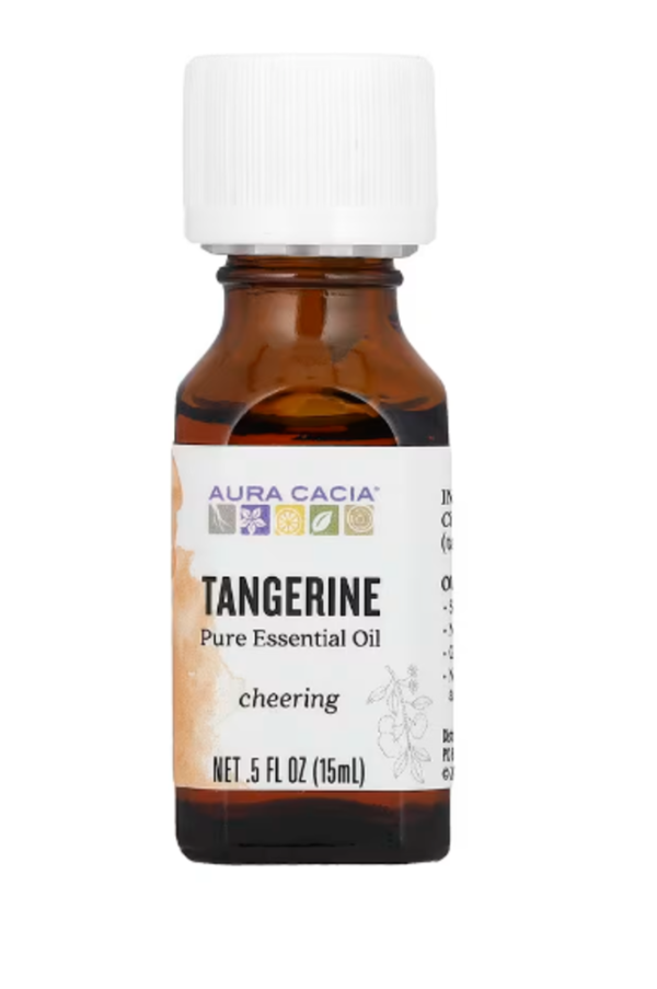 Aura Cacia, Pure Essential Oil, Tangerine, 0.5 fl oz (15 ml)