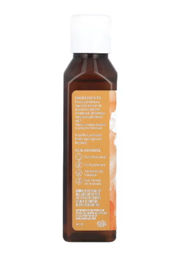 Aura Cacia, Skin Care Oil, Apricot Kernel, 4 fl oz (118 ml)