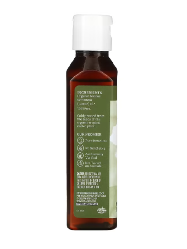 Aura Cacia, Skin Care Oil, Castor, 4 fl oz (118 ml)