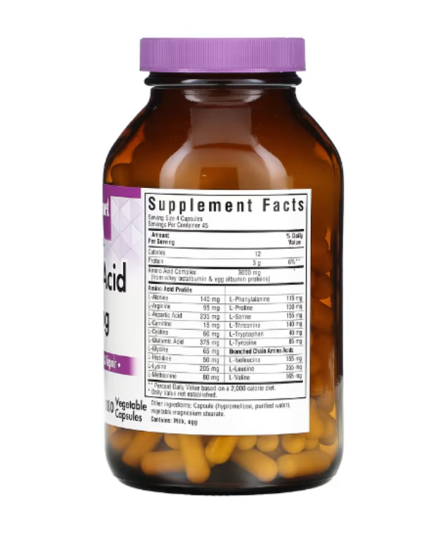 Bluebonnet Nutrition, Amino Acid , 750 mg, 180 Vegetable Capsules