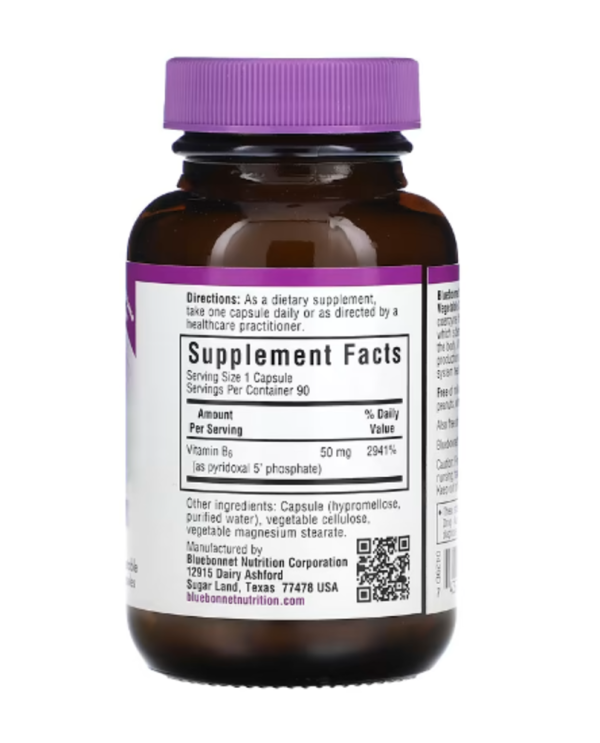 Bluebonnet Nutrition, CellularActive P-5-P, 50 mg, 90 Vegetable Capsules