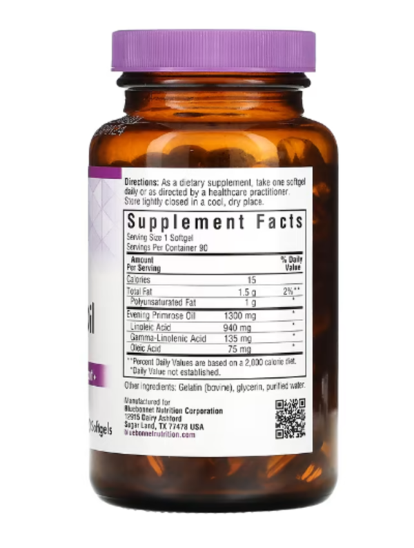 Bluebonnet Nutrition, Evening Primrose Oil, 90 Softgels
