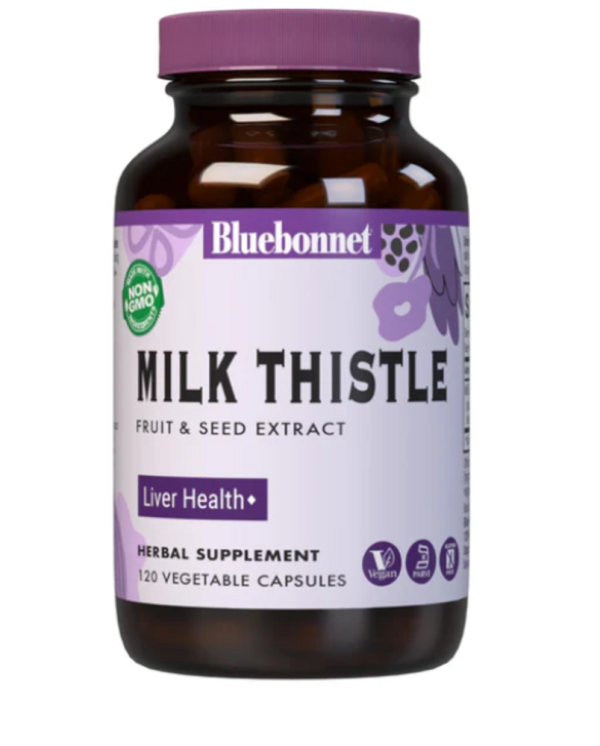 Bluebonnet Nutrition, Milk Thistle Fruit & Seed Extract, 120 Veggie Cap