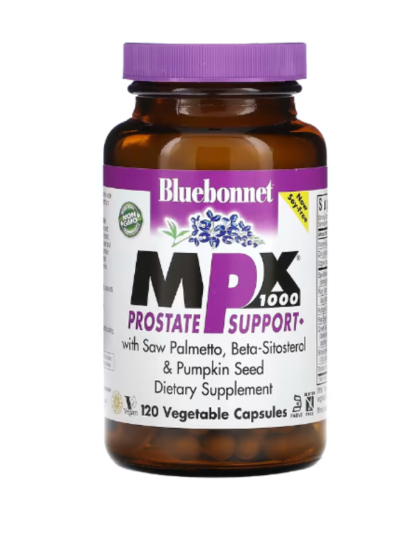Bluebonnet Nutrition, MPX 1000, Prostate Support, 120 Vegetable Capsules