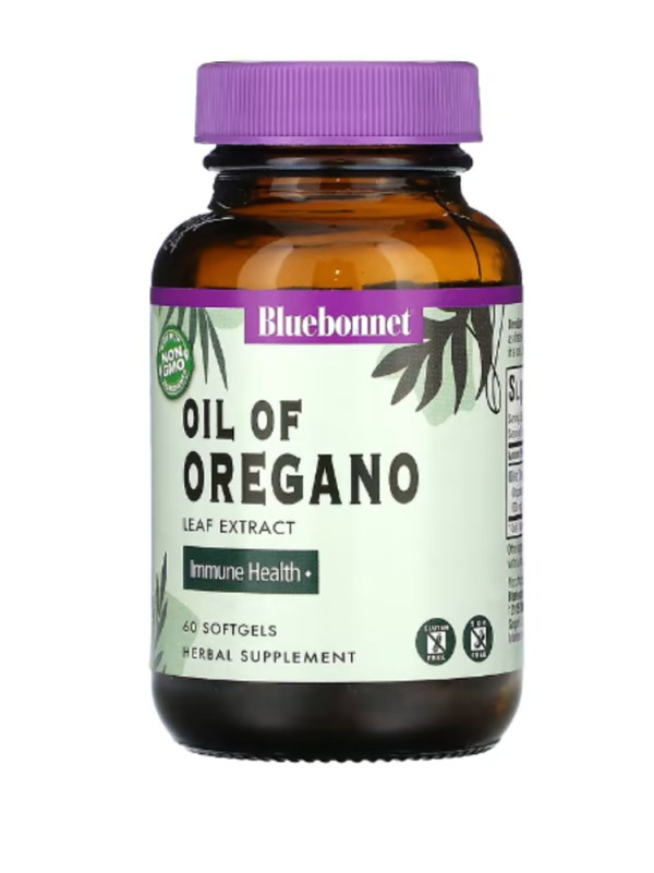 Bluebonnet Nutrition, Oil of Oregano, Leaf Extract, 60 Softgels