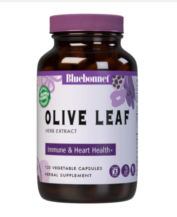Bluebonnet Nutrition, Olive Leaf, Herb Extract, 120 Vegetable Capsules