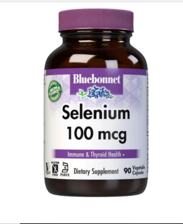 Bluebonnet Nutrition, Selenium, 100 mcg, 90 Vegetable Capsules