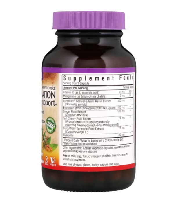 Bluebonnet Nutrition, Targeted Choice, Pain & Inflammation Support, 60 Vegetable Capsules
