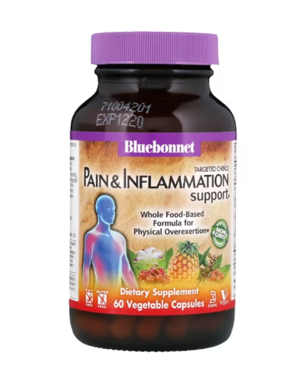 Bluebonnet Nutrition, Targeted Choice, Pain & Inflammation Support, 60 Vegetable Capsules