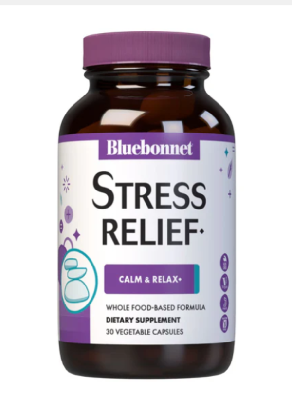 Bluebonnet Nutrition, Targeted Choice, Stress Relief , 30 Veggie Caps