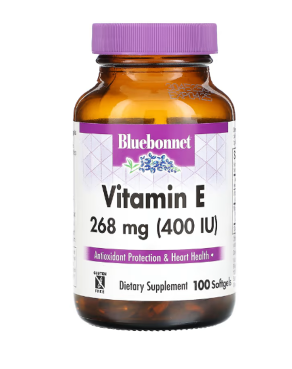 Bluebonnet Nutrition, Vitamin E, 268 mg (400 IU), 100 Softgels