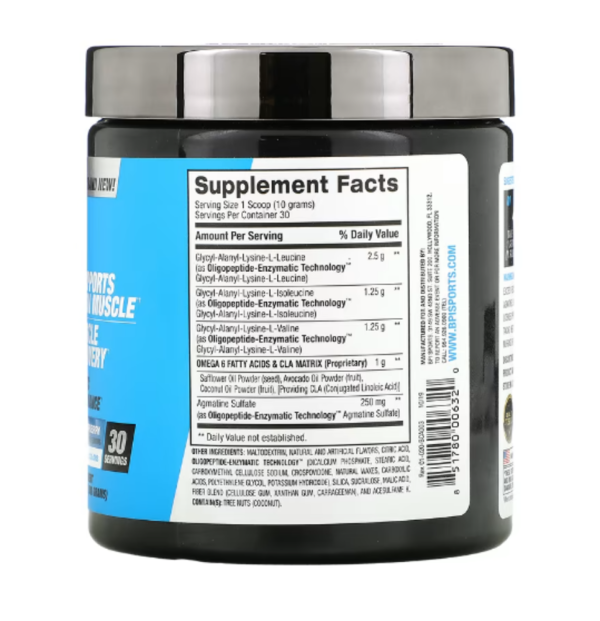 BPI Sports, Best BCAA, Blue Raspberry, 10.58 oz (300 g)