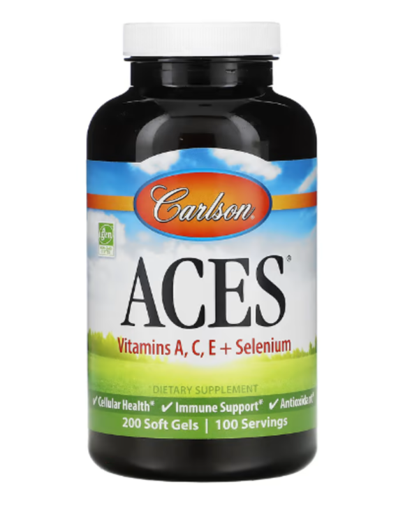 Carlson, ACES, 200 Soft Gels