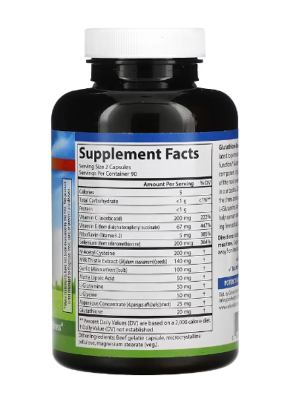 Carlson, Glutathione Booster, 180 Capsules