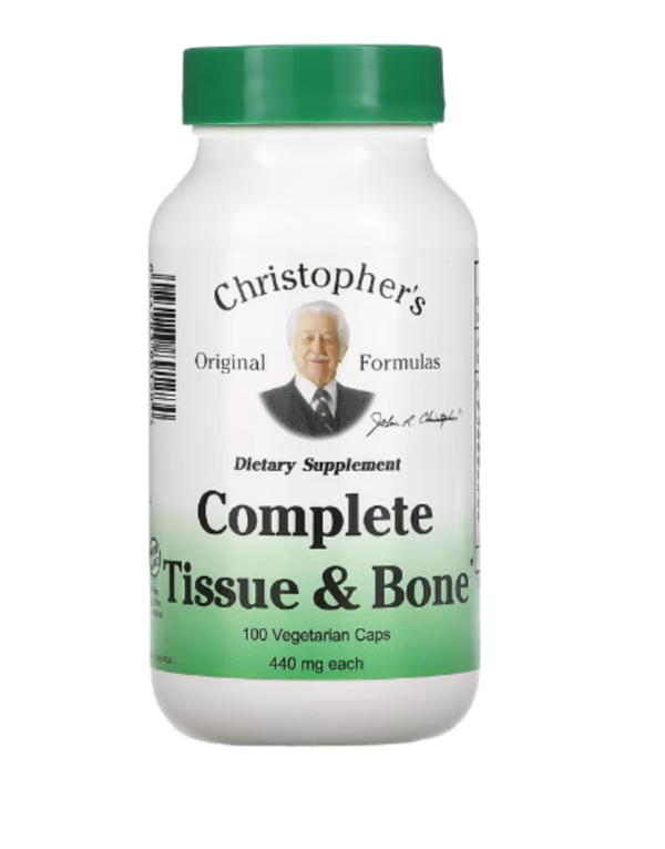 Christopher's Original Formulas, Complete Tissue & Bone, 440 mg, 100 Vegetarian Caps