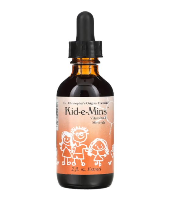 Christopher's Original Formulas, Kid-e-Mins, Vitamins & Minerals, 2 fl oz
