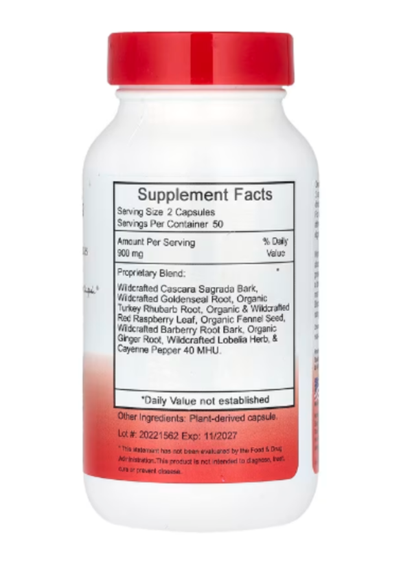 Christopher's Original Formulas, Lower Bowel Formula, 900 mg, 100 Vegetarian Caps (450 mg per Capsule)