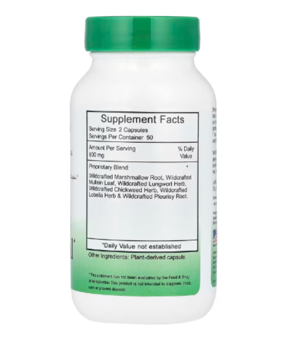Christopher's Original Formulas, Lung and Bronchial, 400 mg, 100 Vegetarian Caps