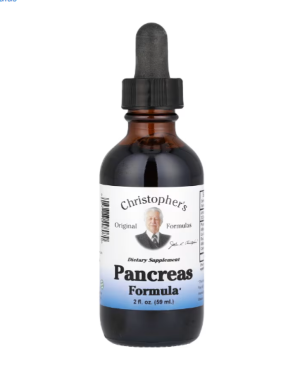 Christopher's Original Formulas, Pancreas Formula, 2 fl oz (59 ml)